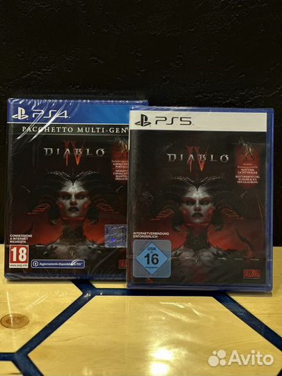Diablo 4 ps4/ps5 диск NEW