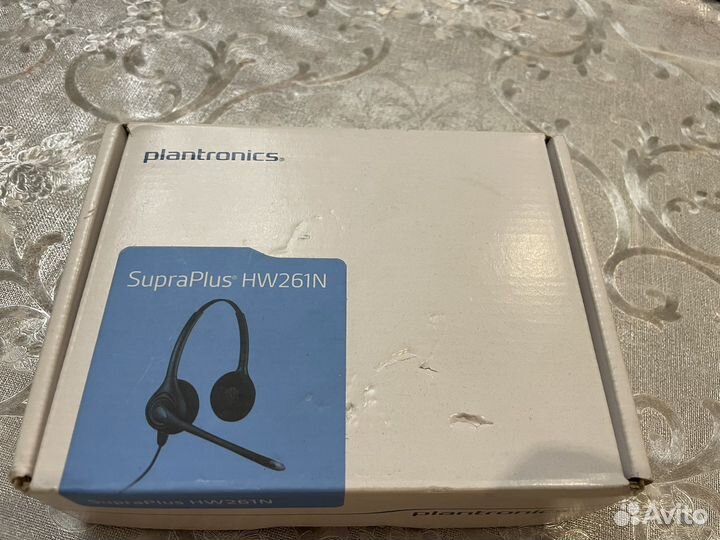 Гарнитура Plantronics SupraPlus HW261N новая