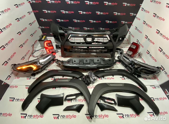 Рестайлинг Toyota Hilux Pick Up в 2020 O698