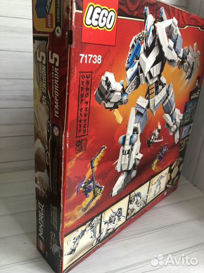 Lego Ninjago Legacy Zane's Titan Mech Battle 71738