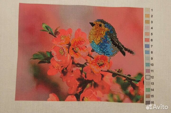 Готовая вышивка