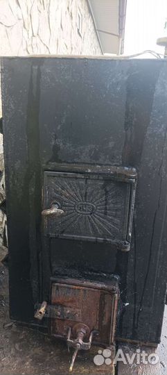 Твердотопливный котел длительного горения бу