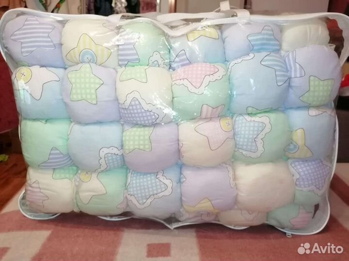 Бортики в детскую кроватку