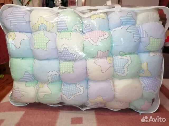 Бортики в детскую кроватку