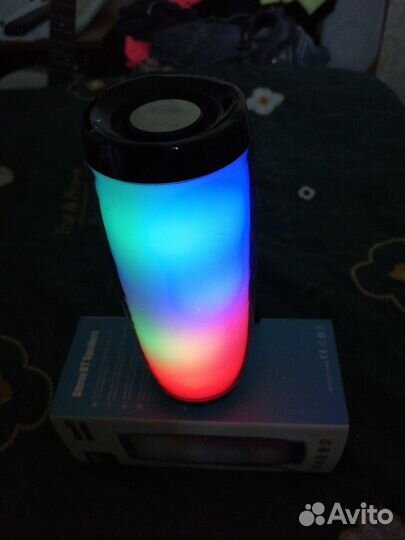Стерео блютуз колонка