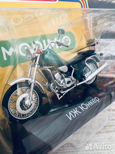 Модель наши мотоциклы № 37, иж Юнкер 1:24