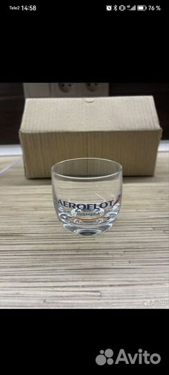 Фужеры - неваляшка Аэрофлот