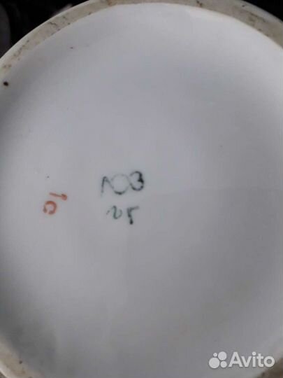 Лоз чайник фарфоровый доливной