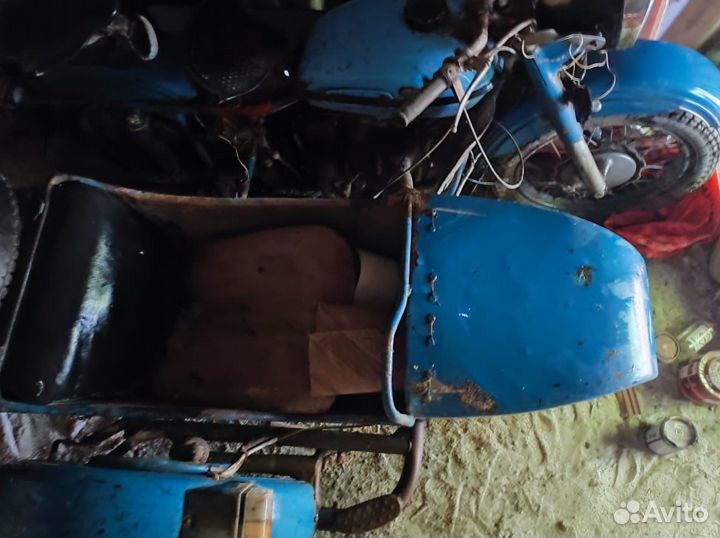 Урал с люлькой