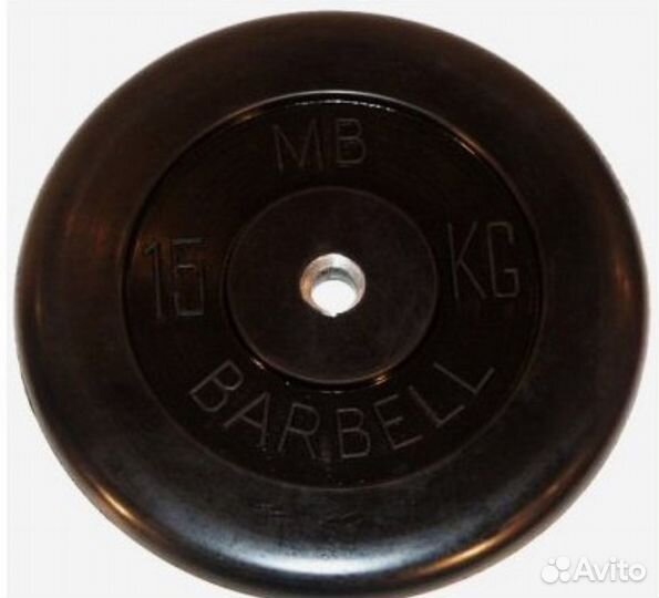 60 Дисков М В в Резине и метал. Грифы Усиленные