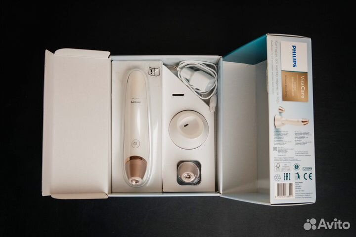 Вакуумный пилинг кожи лица Philips VisaCare