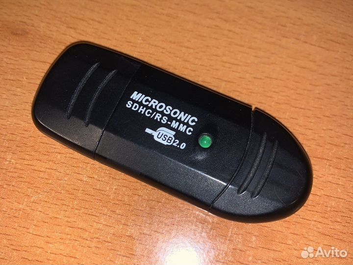 Картридер usb 2.0 для microSD карт