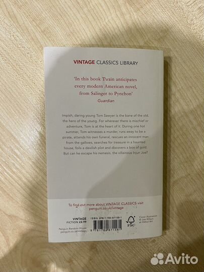 Приключения Тома Сойера на английском