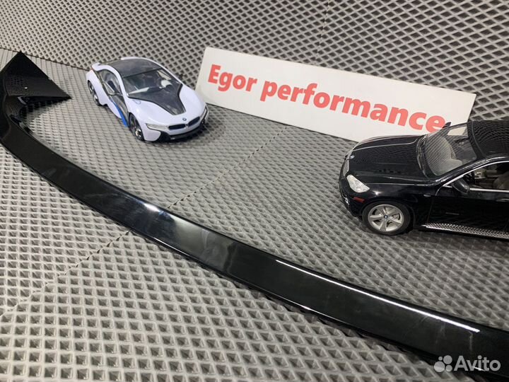 Спойлер BMW F20 LCI M Performance, черный глянец