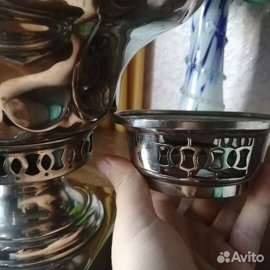 Самовар угольный старинный