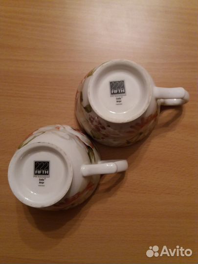 Набор для чая, чашки, блюдца