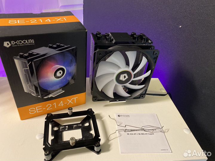 Кулер процеccорный ID cooling SE-214-xt гарантия