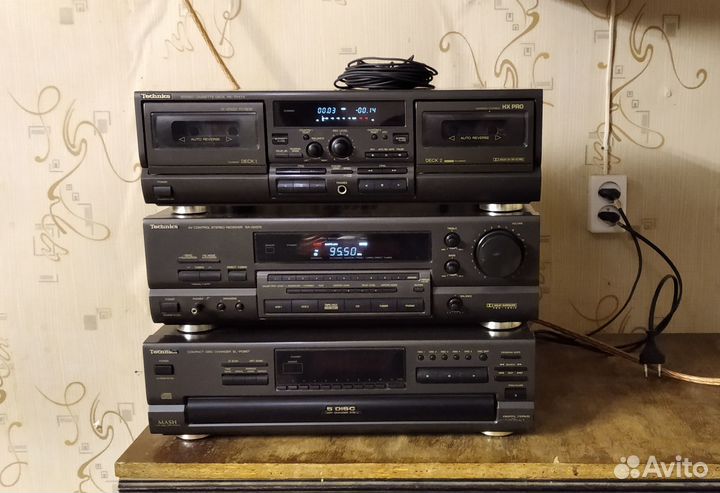 Японская аппаратура Technics в хорошем состоянии
