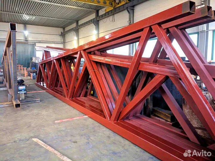 Фермы Металлические для Ангаров и Навесов