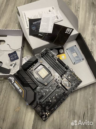 Материнская плата asus TUF B450M-PRO gaming