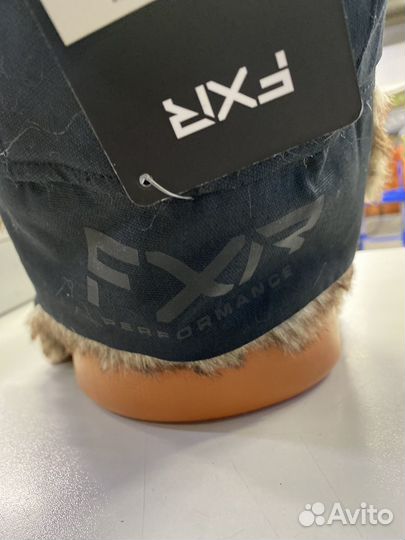 Шапка FXR Trapper Black Elec Pink