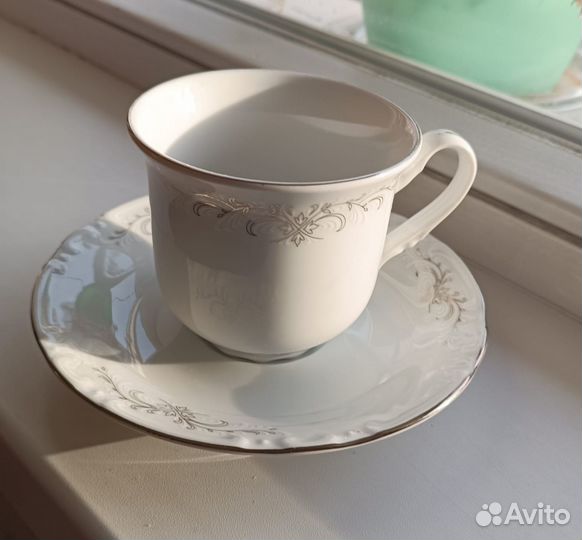 Чайная пара 2шт, салатник, блюдо Constance Чехия