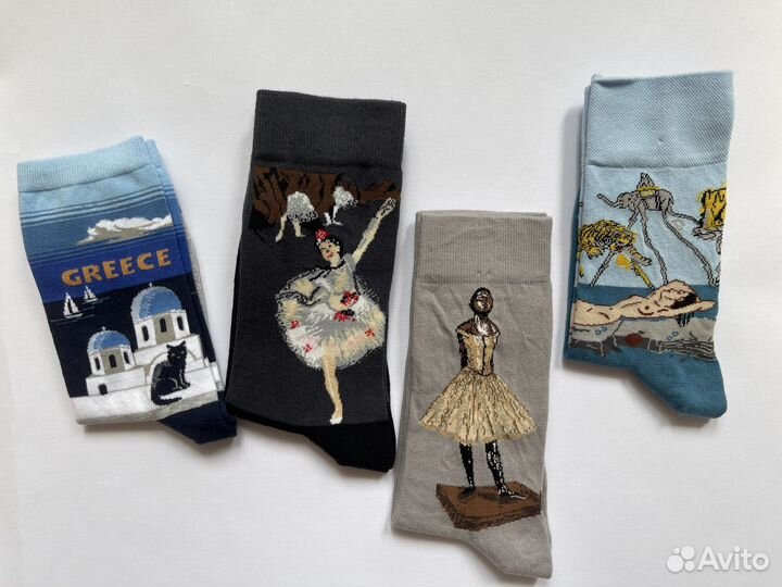 Носки картины женские