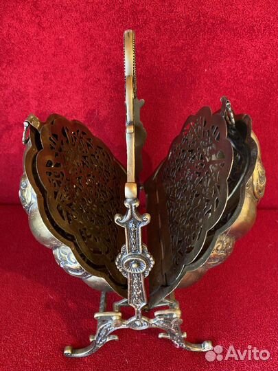 Ваза шкатулка, металл