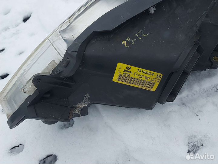 Фара Опель Корса Д D дорестайлинг