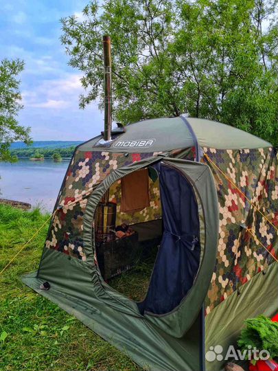Походная мобильная баня в аренду