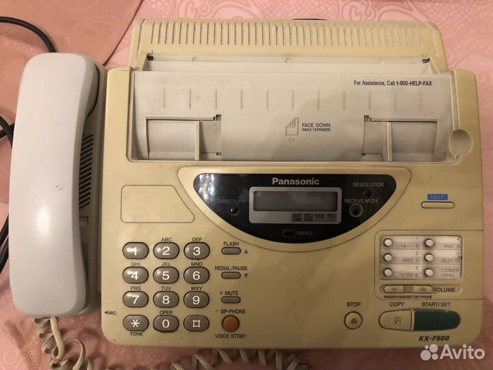 Телефон факс Panasonic