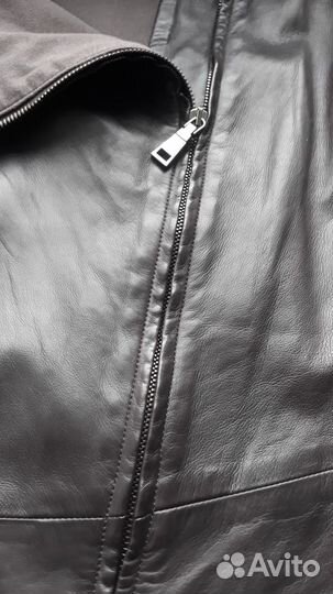 Куртка кожаная Emporio Armani