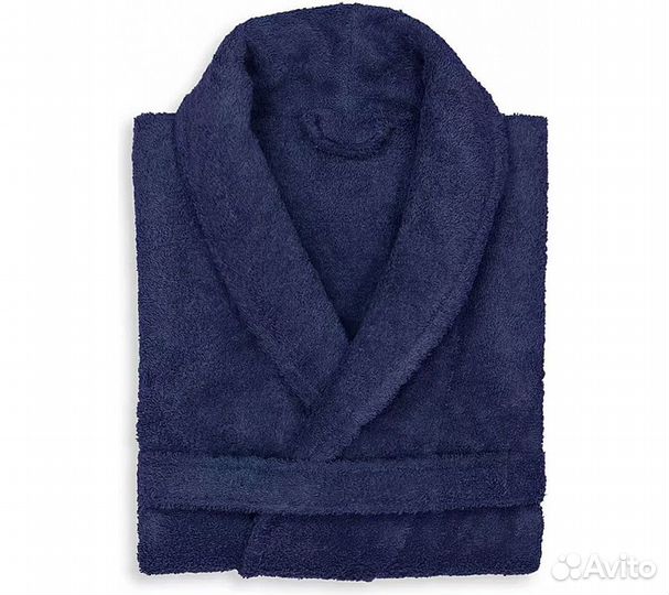 Халат махровый GoodNight 48-50 (L) темно-синий