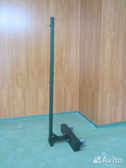 Стойки бадминтонные мобильные с противовесами по 30 кгные (пара) Pioner A12530