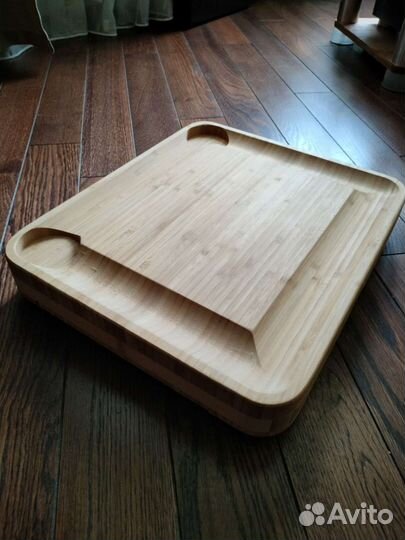 Подарочный набор для подачи сыра из бамбука