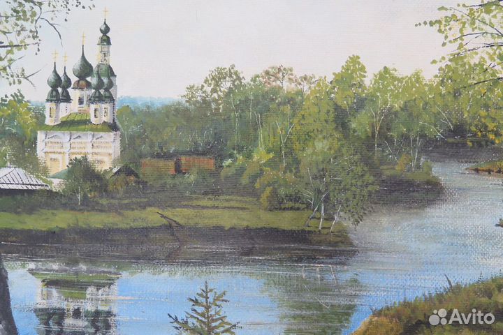 Картина маслом. Пейзаж