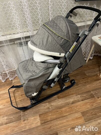 Коляска санки nika kids 7-7