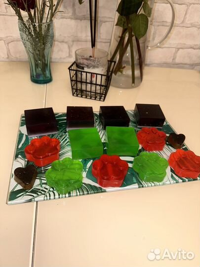 Мыло с шиммером