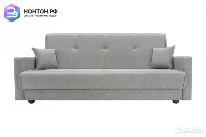 Диван книжка Прайм серый