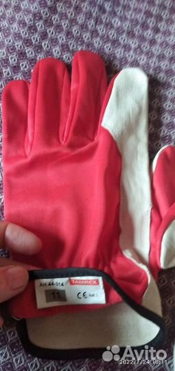 Перчатки для спорта кожа и текстиль