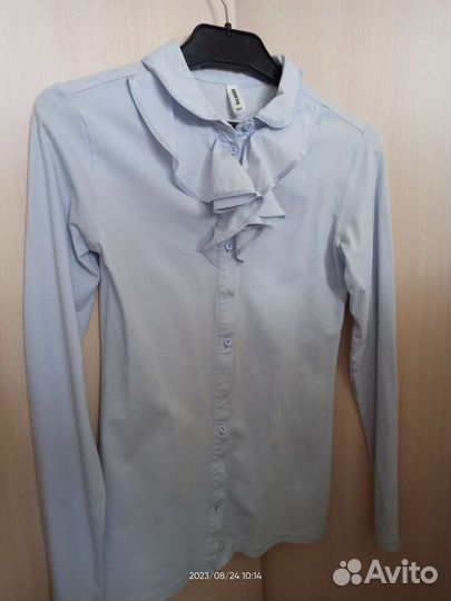 Рубашка школьная для девочки 164