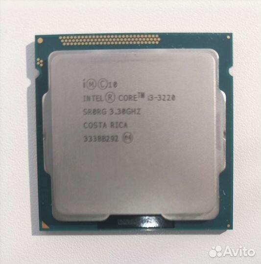 Процессор i3 3220
