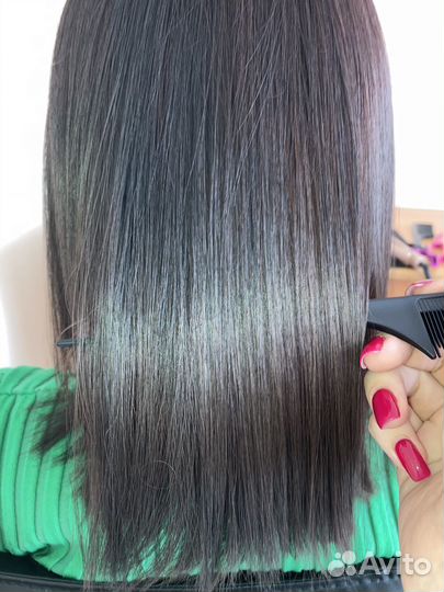 Кератиновое выпрямление волос/Ботокс/Биксипластия