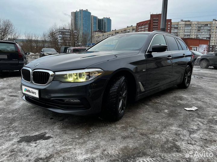 BMW 5 серия 2.0 AT, 2018, 145 000 км