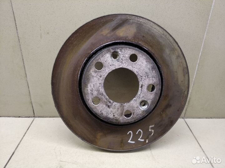 Диск тормозной передний вентилируемый Megane III 2