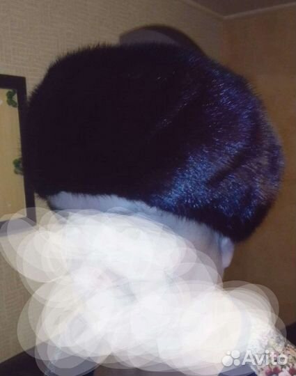 Берет норковый