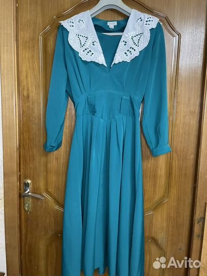 Женское винтажное платье 48 50