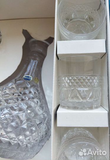 Набор для виски Bohemia хрусталь