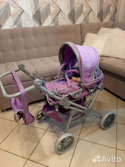 Коляска кукольная, кукла Baby Annabell
