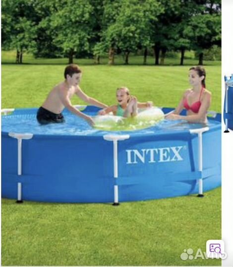 Каркасный бассейн бу